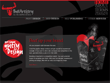 Tablet Screenshot of bullartistry.com.au